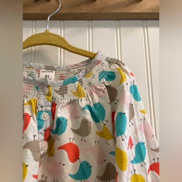 Carter's Other - Carters bird print tunic size 4T